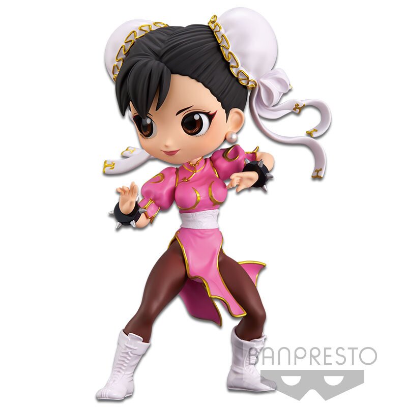 Banpresto Q posket Street Fighter Chun-Li pink Color