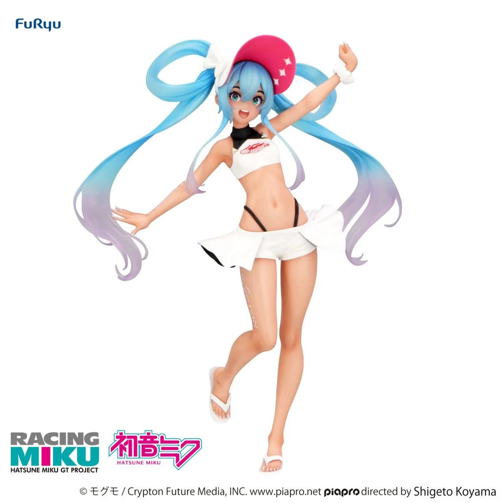 FuRyu HATSUNE MIKU - Racing Miku 2024 Summer - Statue Trio-Try-It 21cm