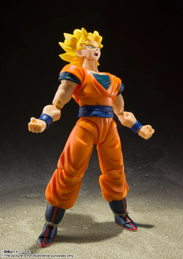 Bandai S.H. Figuarts Super Saiyan Full Power Son Goku Figure (Dragon Ball)