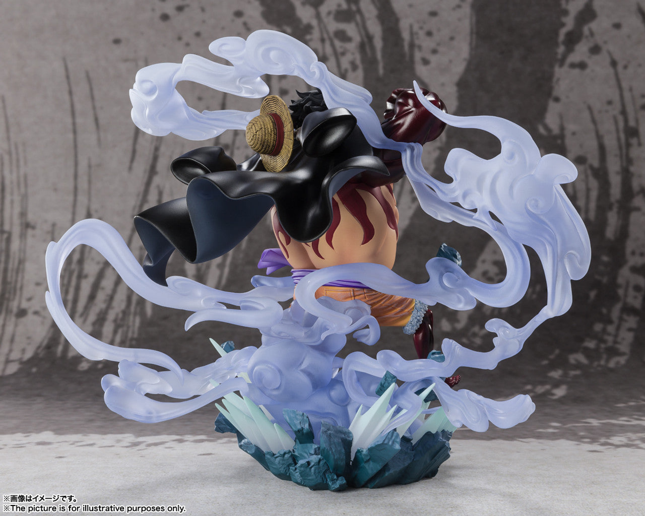 Figuarts Zero [Extra Battle] Monkey D. Luffy -Gear Fourth Three Captains Onigashima Monster Battle- Complete Figure