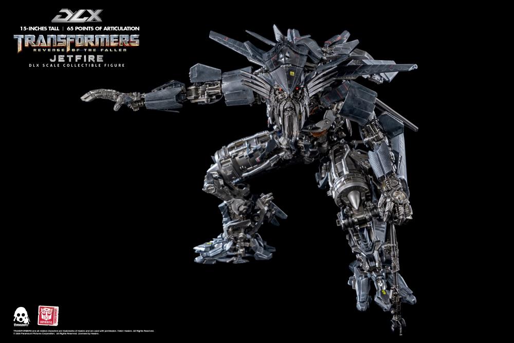 ThreeZero Reveal Transformers Revenge of the Fallen DLX Optimus Prime & DLX Jetfire (Set of 2)