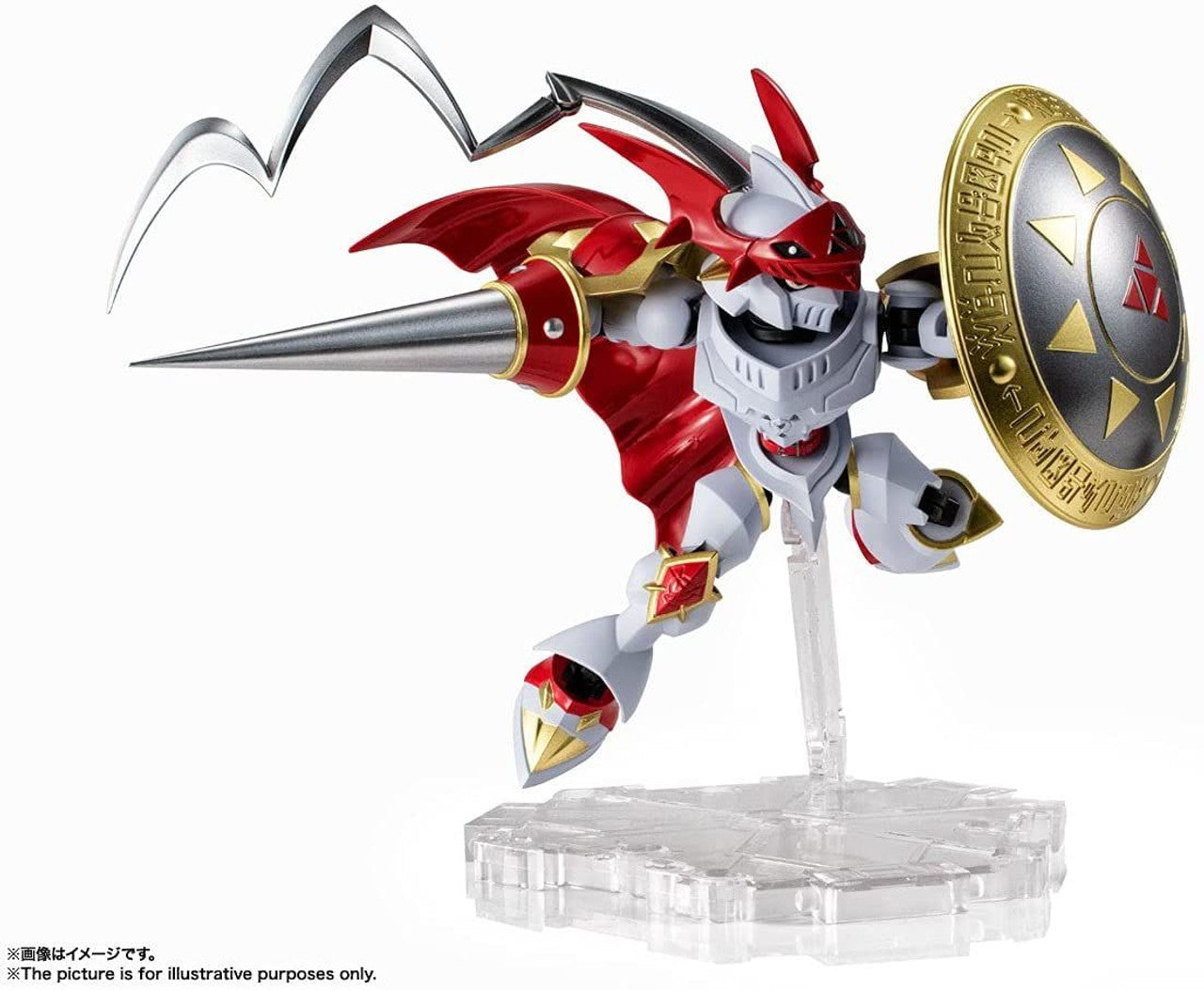 Bandai NXEDGE Style (Digimon Unit) Dukemon (Gallantmon) -Special Color Ver.- Figure