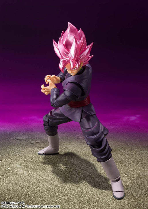 Bandai S.H. Figuarts Goku Black -Super Saiyan Rose- [Rerelease Ver.] Figure (Dragon Ball Super)