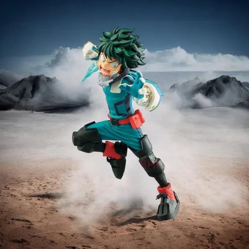 Banpresto - My Hero Academia The Movie:Heroes Rising VS Villain Deku Figure 11cm &  Nine Figure (19) Set of 2