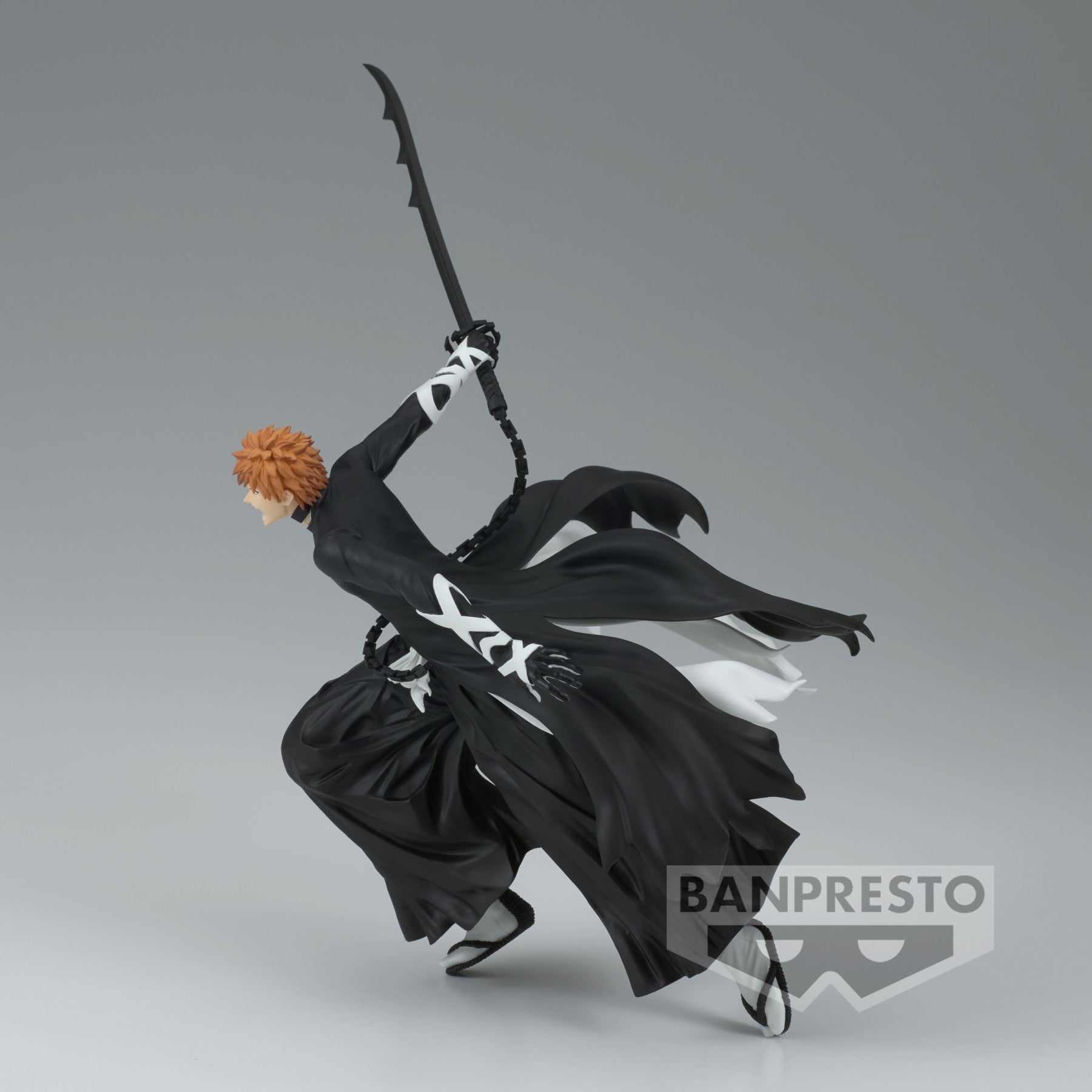 Description
Get ready for battles in the spirit world! Channel the incredible energy of BLEACH with the Ichigo Kurosaki Vibration Stars Prize Figure. With his Zanpakuto at the ready, Ichigo embodies the essence of a Soul Reaper. The figure's dynamic pose and vivid colors capture the intensity of the series, making it a fantastic addition to any BLEACH collection.

Details:

Size: Approx TBD inches tall
Material: ABS, PVC
Manufacturer: Bandai Spirits