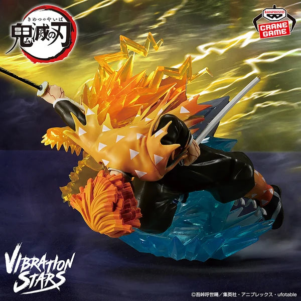Banpresto Demon Slayer Vibration Stars Plus - Zenitsu Agatsuma vs Kaigaku (Set of 2)