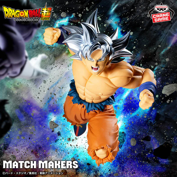 DRAGON BALL SUPER MATCH MAKERS - JIREN VS SON GOKU ULTRA INSTINCT (Set of 2) 19cm & 13cm