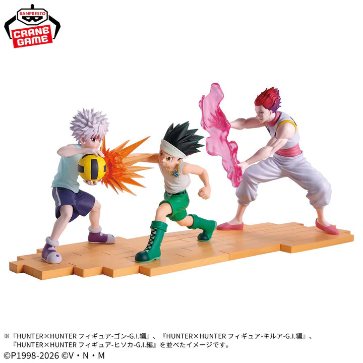 HUNTER X HUNTER Greed Island Arc Gon ,Killua ,Hisoka Figure (Set of 3)