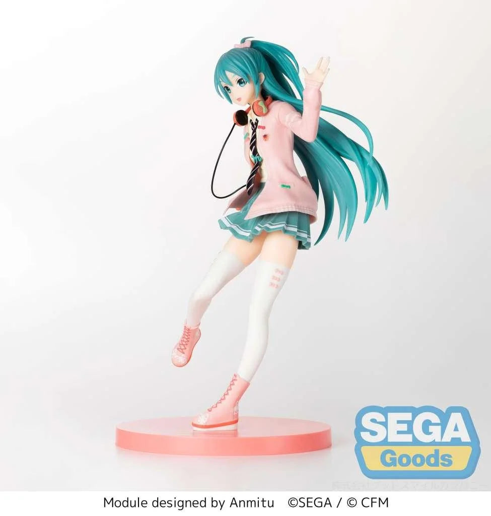 Sega SPM Hatsune Miku Ribbon Girl Figure 24cm