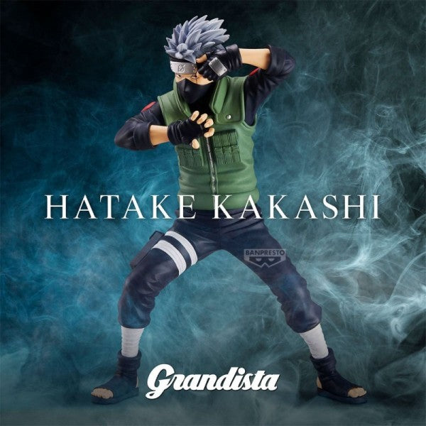 Banpresto Naruto Hatake Kakashi Grandista Figure 23cm