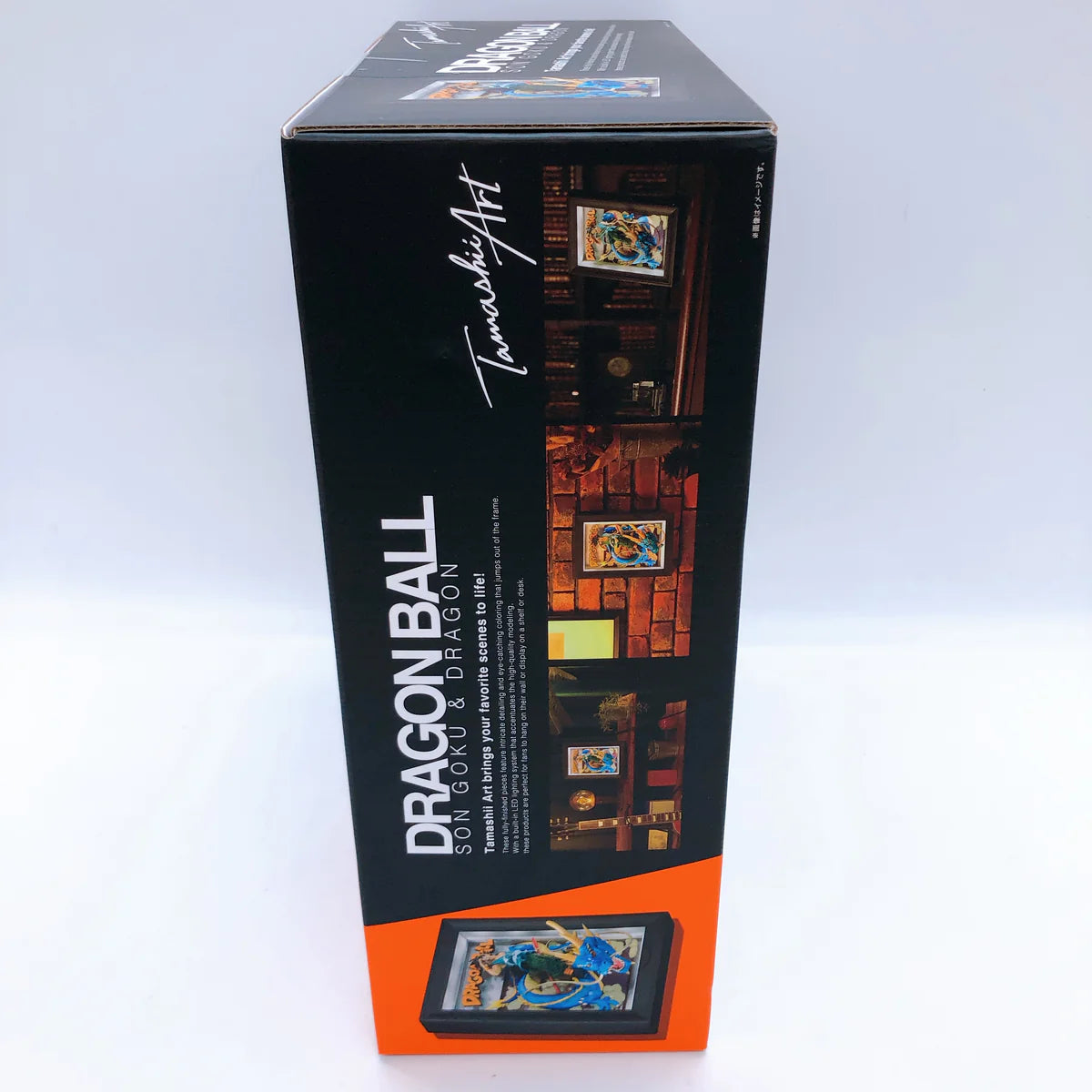 Bandai Dragon Ball Tamashii Art Goku and Dragon 3D Wall Art