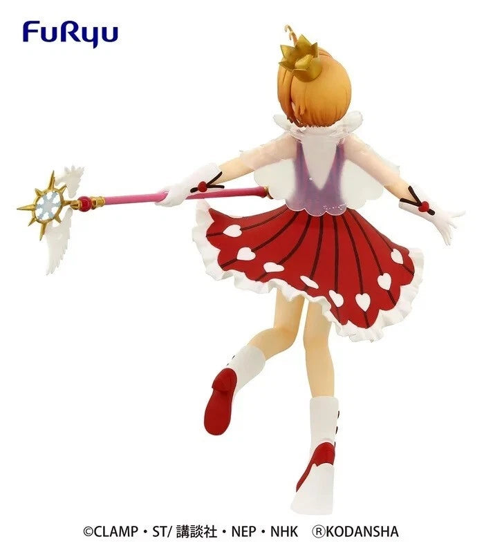 Furyu Cardcaptor Sakura Clear Card Sakura Kinomoto Rocket Beat Special Figure 19cm