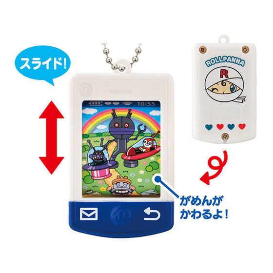 Anpanman Gashapon Keychain This item is [All 5 type set(Full Complete)] .