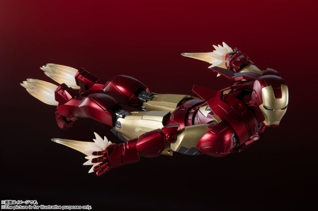 Bandai S.H. Figuarts Iron Man Mark VI Battle Damage Edition Figure (Avengers)