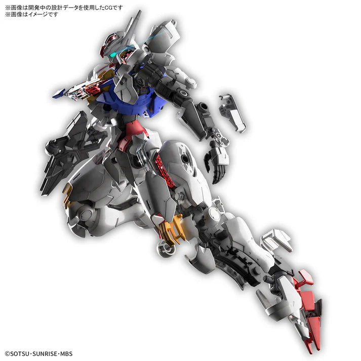 Bandai Full Mechanics Mobile Suit Gundam Witch of Mercury Gundam Aerial 1/100 Scale