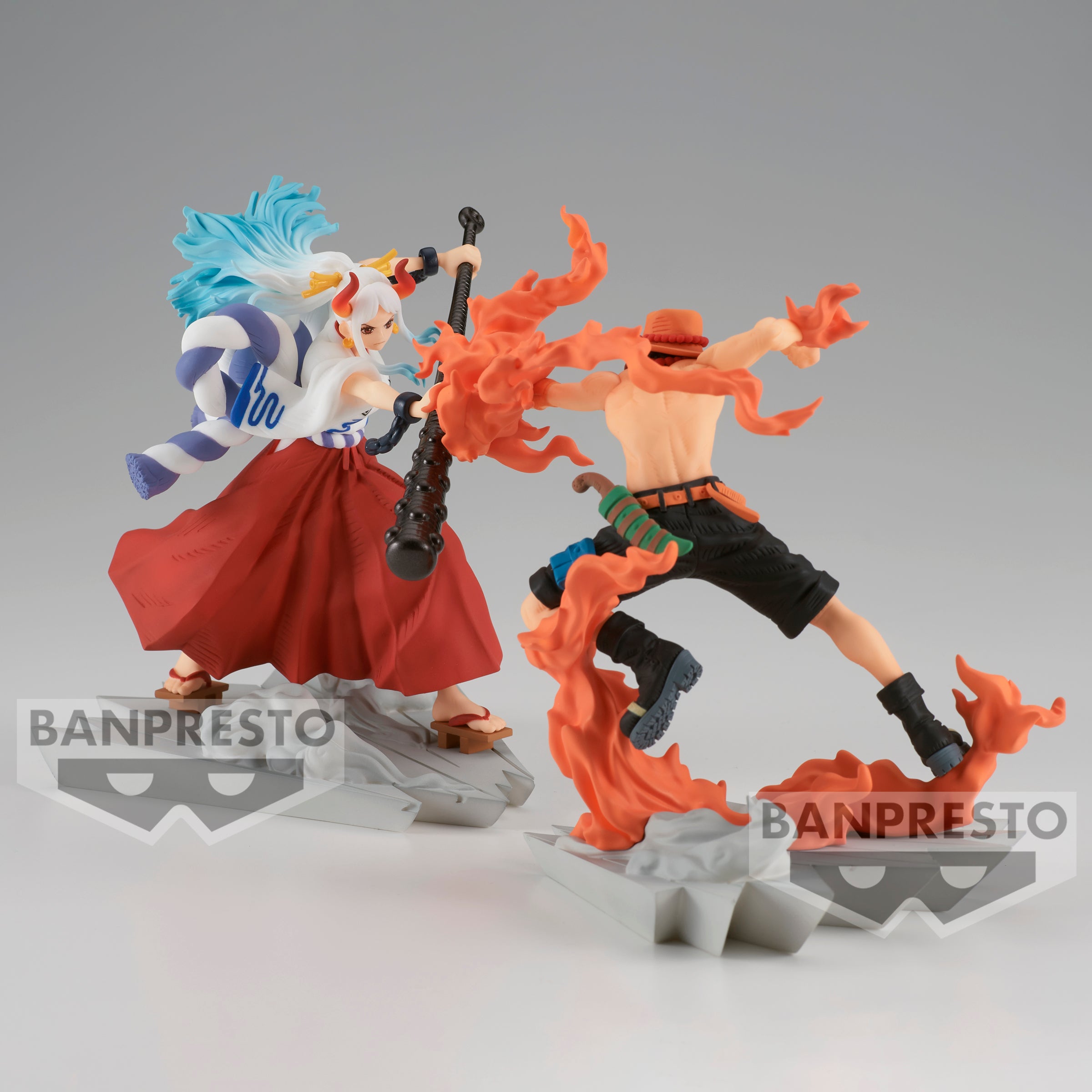 One Piece Senkozekkei Yamato Figure BATTLE VS ACE