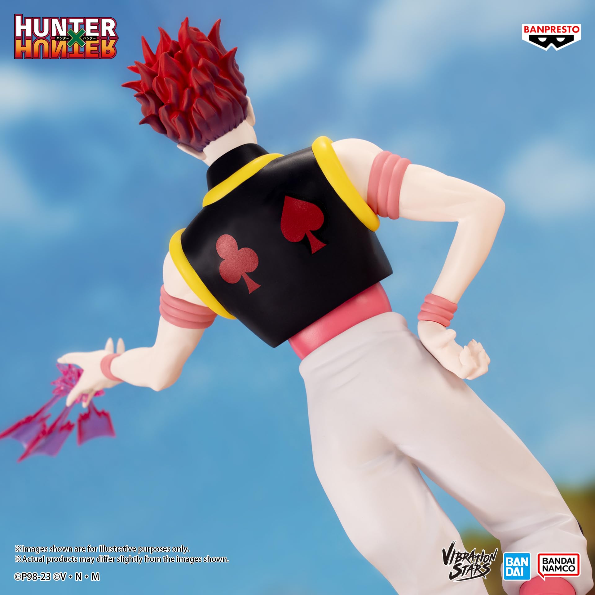 Banpresto Vibration Stars Cranenking Figure - Hisoka Morow "HUNTER×HUNTER"