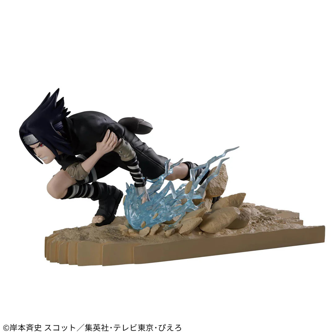 Naruto Shippuden Sasuke Uchiha & Gaara Combination Battle 2 figure 8cm-12cm（Set of２）