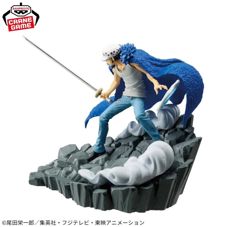 Banpresto One Piece Marshall D. Teach & Trafalgar Law Senkouzekkei Figure (Set of 2) 8cm