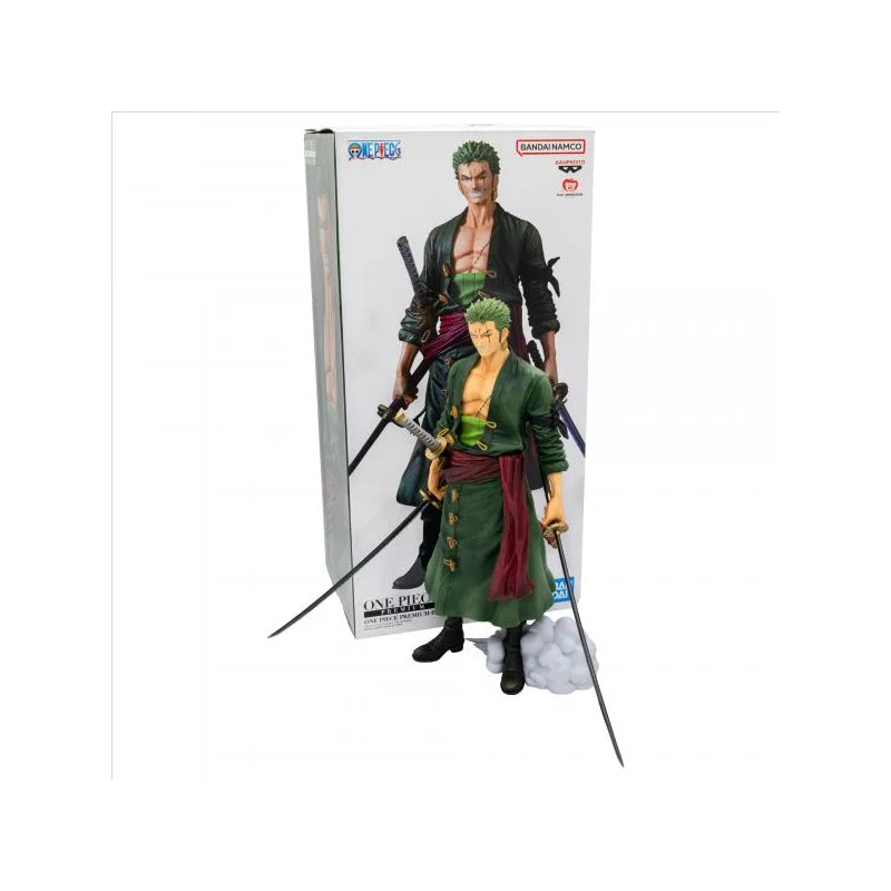 BANPRESTO KUJI PREMIUM ONE PIECE VOL.4 - RORONOA ZORO The Brush 30cm