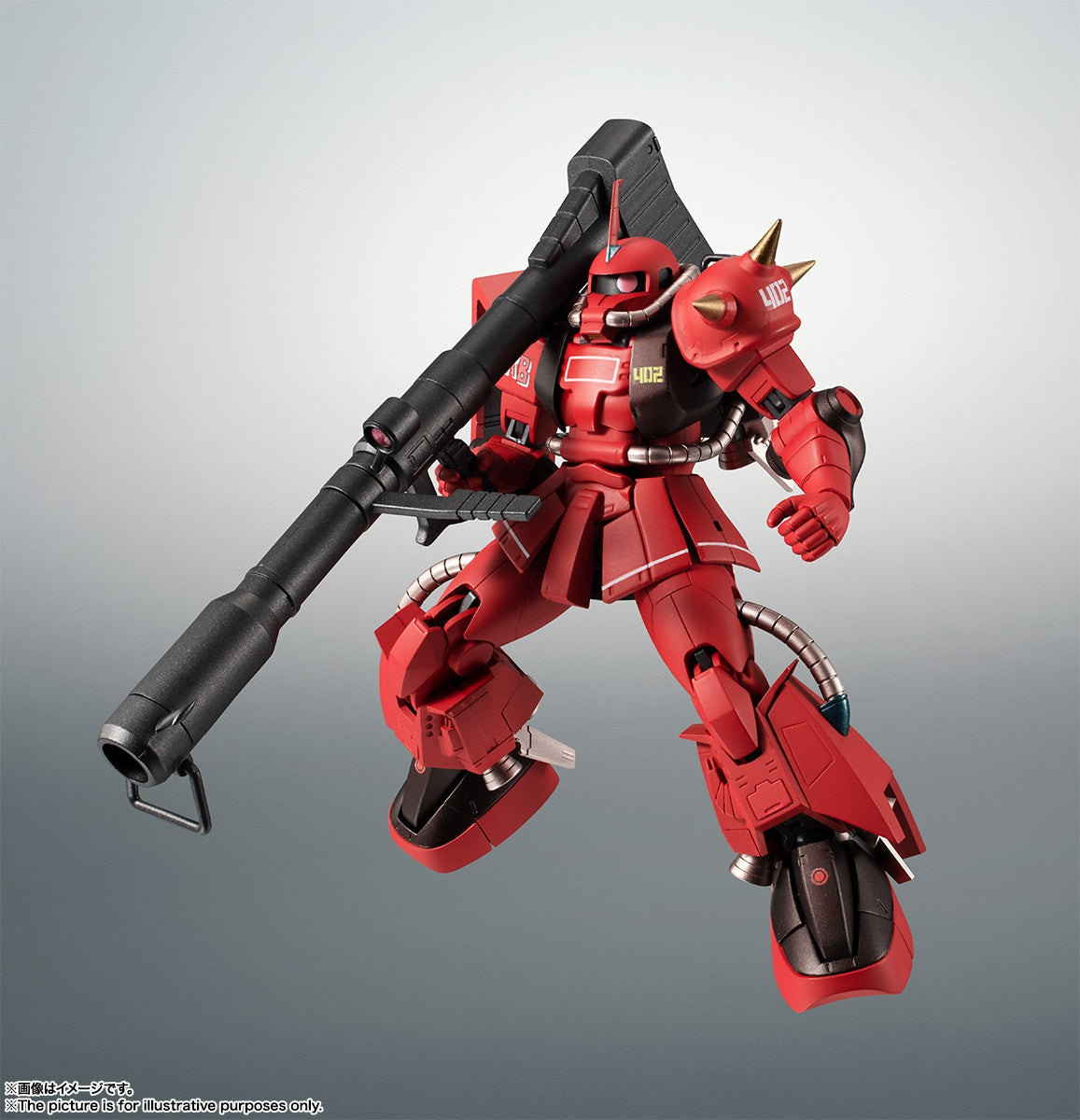 Bandai Robot Spirits (Side MS) MS-06R-2 Johnny Ridden Custom Zaku II High Mobility Type ver. A.N.I.M.E. Figure