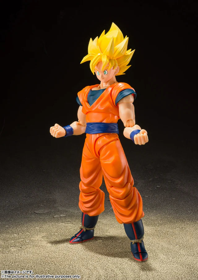 Bandai S.H. Figuarts Super Saiyan Full Power Son Goku Figure (Dragon Ball)