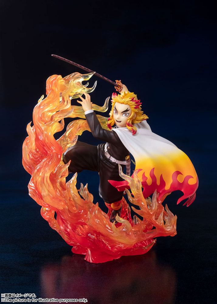 Bandai Figuarts ZERO Kyojuro Rengoku Flame Pillar Figure (Demon Slayer: Kimetsu no Yaiba)