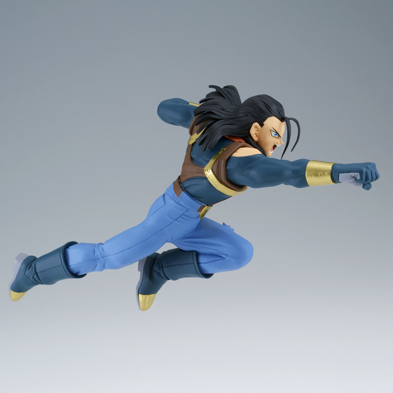Dragon Ball GT Super 17 vs SSGSS Gogeta Match Makers figure 9cm