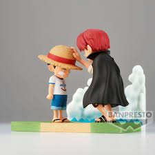 Banpresto - ONE PIECE WORLD COLLECTABLE FIGURE LOG STORIES-MONKEY.D.LUFFY&SHANKS-