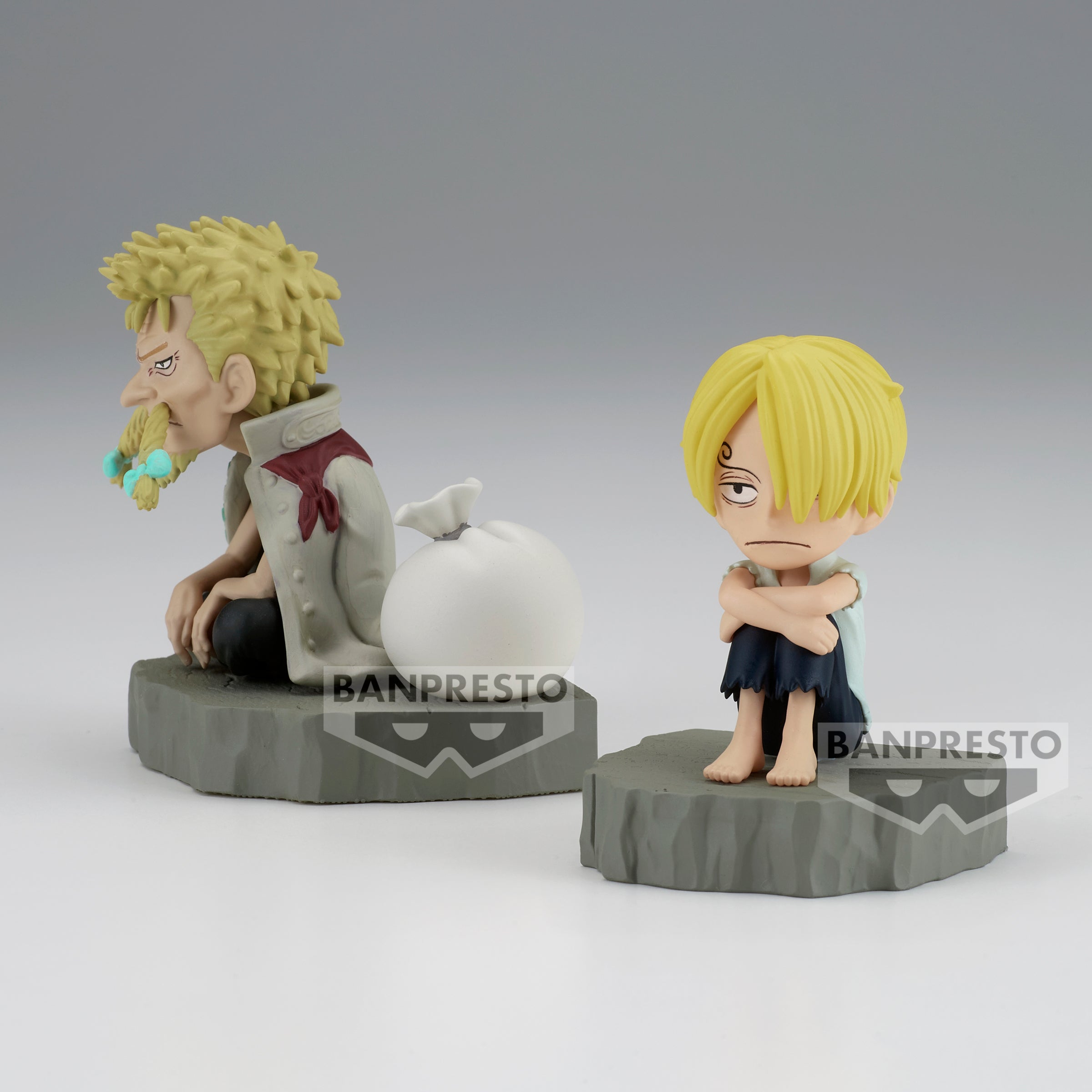 Banpresto One Piece – World Collectable Figure: Log Stories Sanji & Zeff Figure