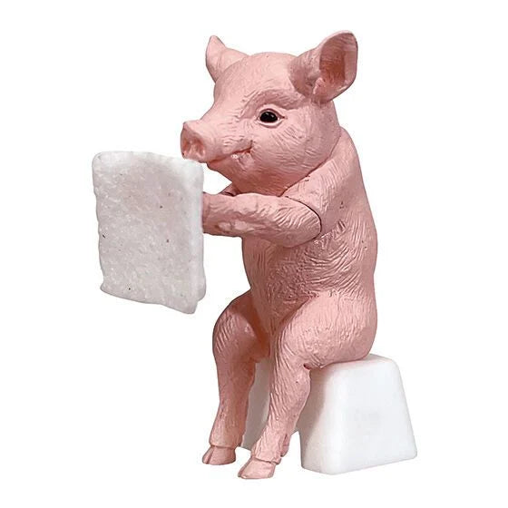 Bandai Capsule Toy - Animals Sento Bath [All 6 type set(Full Complete)]