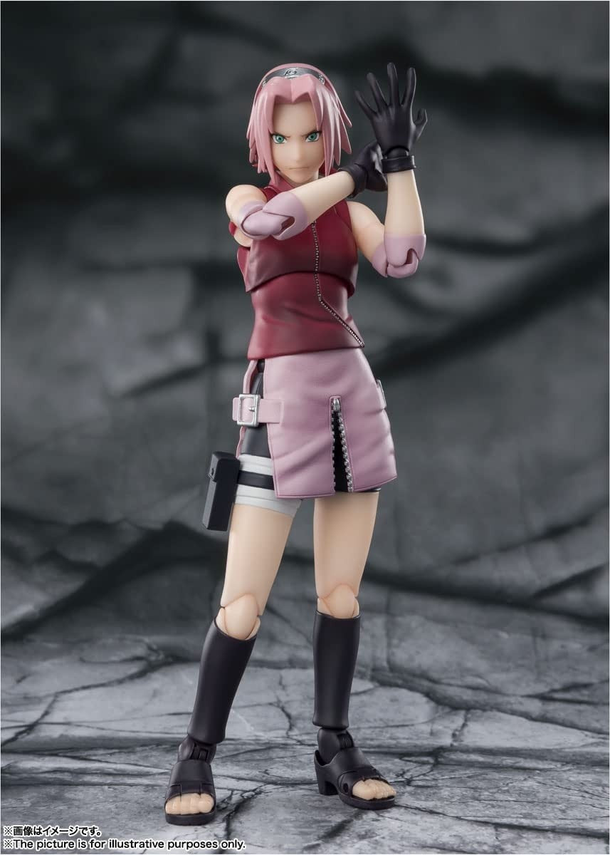 Bandai Tamashii Nations Naruto Shippuden S.H. Figuarts Sakura Haruno -Inheritor of Tsunade's indominable will-