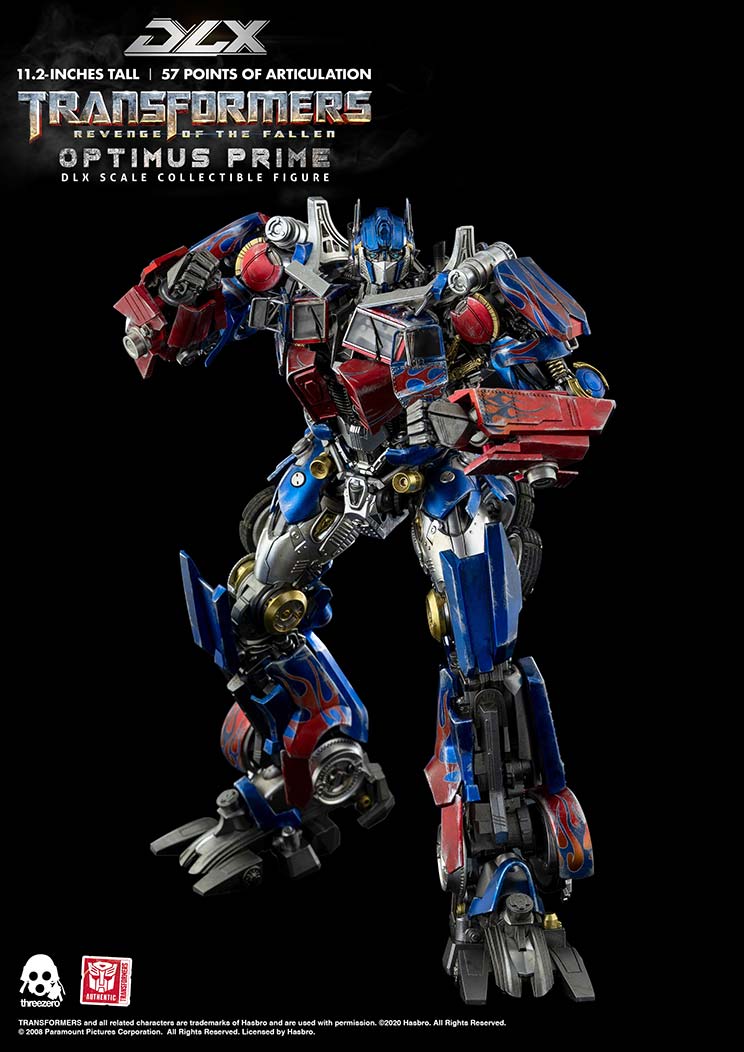 ThreeZero Reveal Transformers Revenge of the Fallen DLX Optimus Prime & DLX Jetfire (Set of 2)