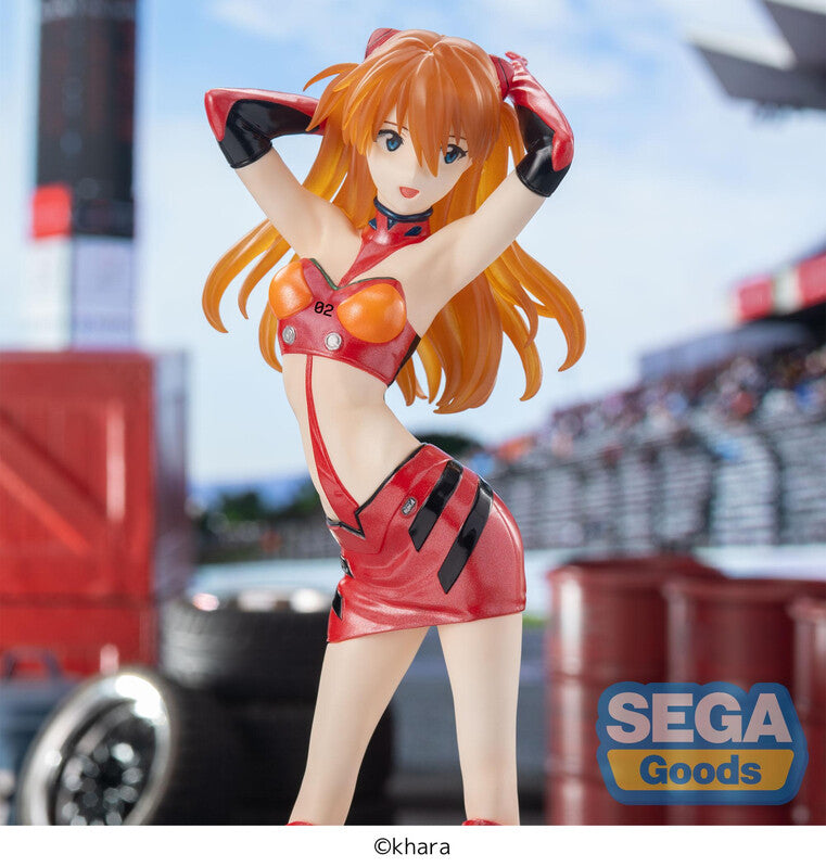 Evangelion Racing Asuka Shikinami Langley Pit Walk Luminasta Sega Figure