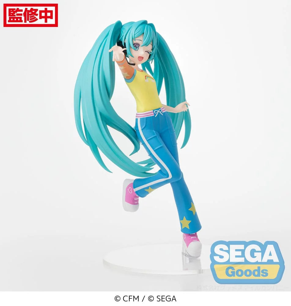 Sega Hatsune Miku x Love and Berry Dress Up and Dance! Figurine Desktop x Decorate Collections Hatsune Miku Love Costume Ver. 17cm
