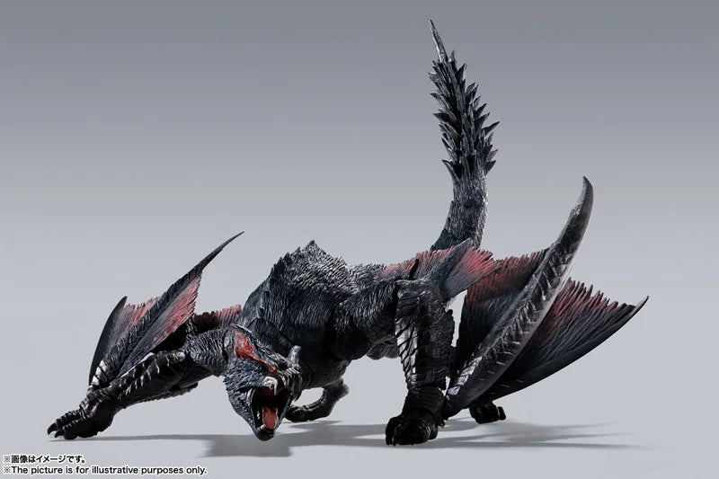 Bandai S.H. MonsterArts Nargacuga Figure (Monster Hunter)