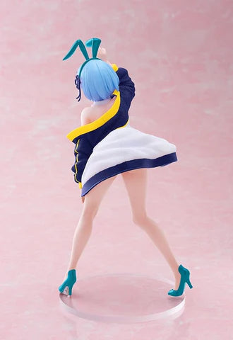 Taito Re:Zero Starting Life in Another World Colorful Figure Rem Jumper Bunny Ver. Renewal