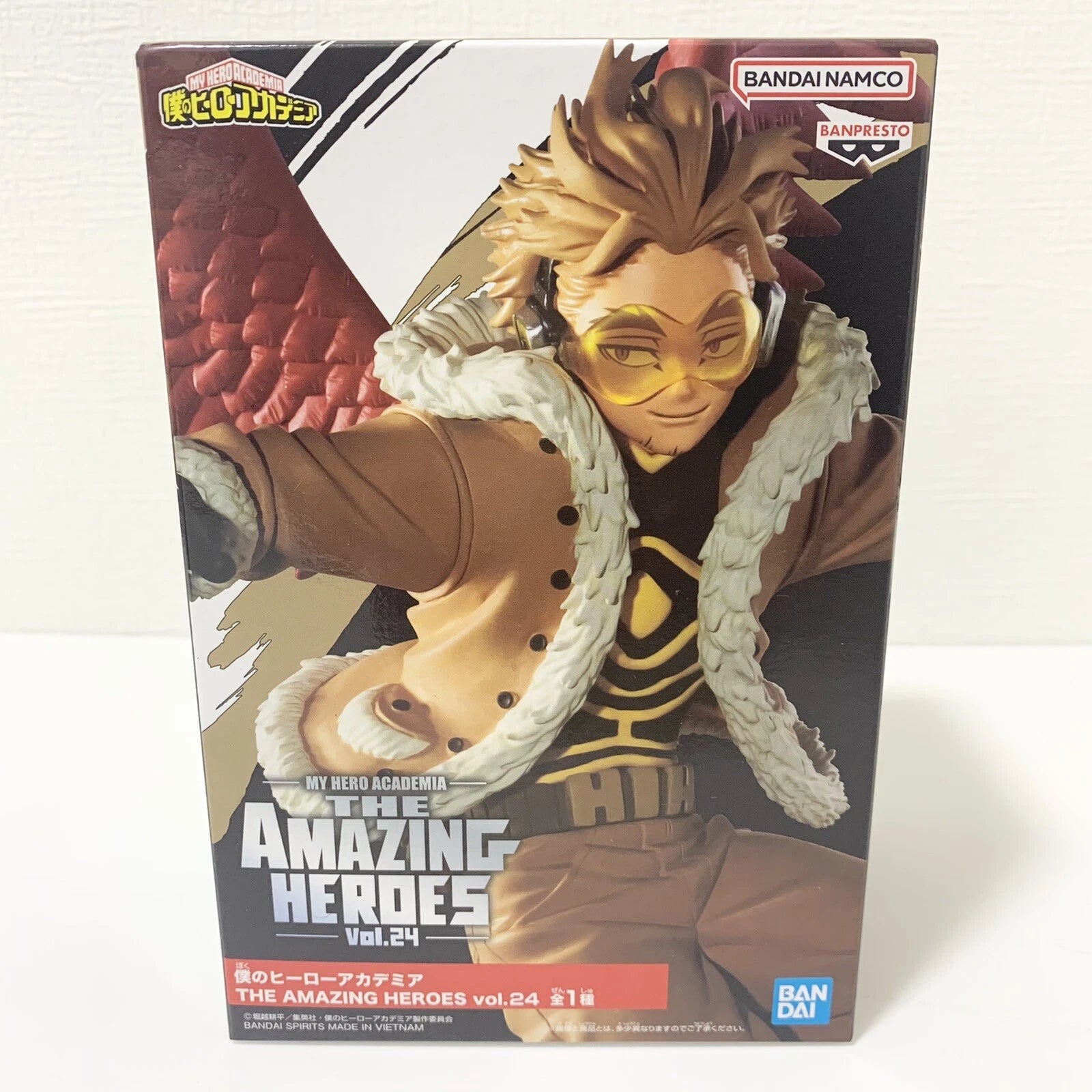 Banpresto My Hero Academia Hawks THE AMAZING HEROES vol.24 14cm