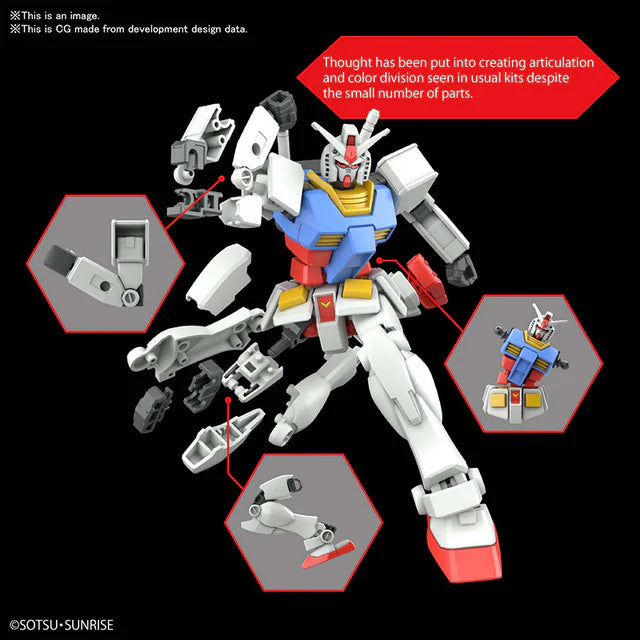 ENTRY GRADE 1/144 RX-78-2 Gundam Plastic Model