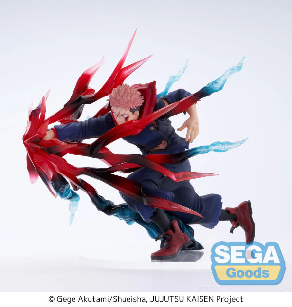SEGA Jujutsu Kaisen Luminasta Itadori Yuji Black Flash Figure 15.5cm