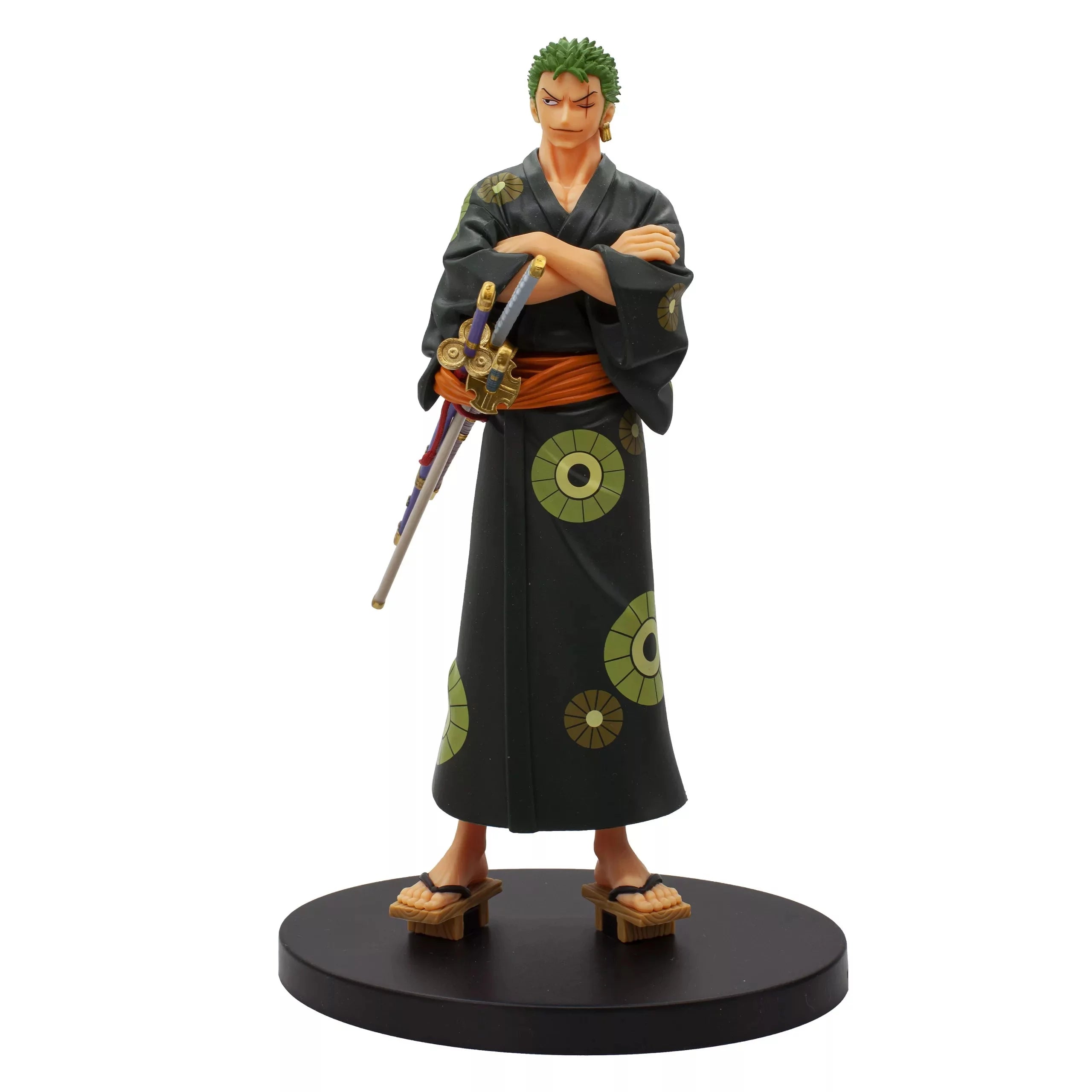 Banpresto One Piece Grandline Series Wanokuni Yukata Silvers Roronoa Zoro figure