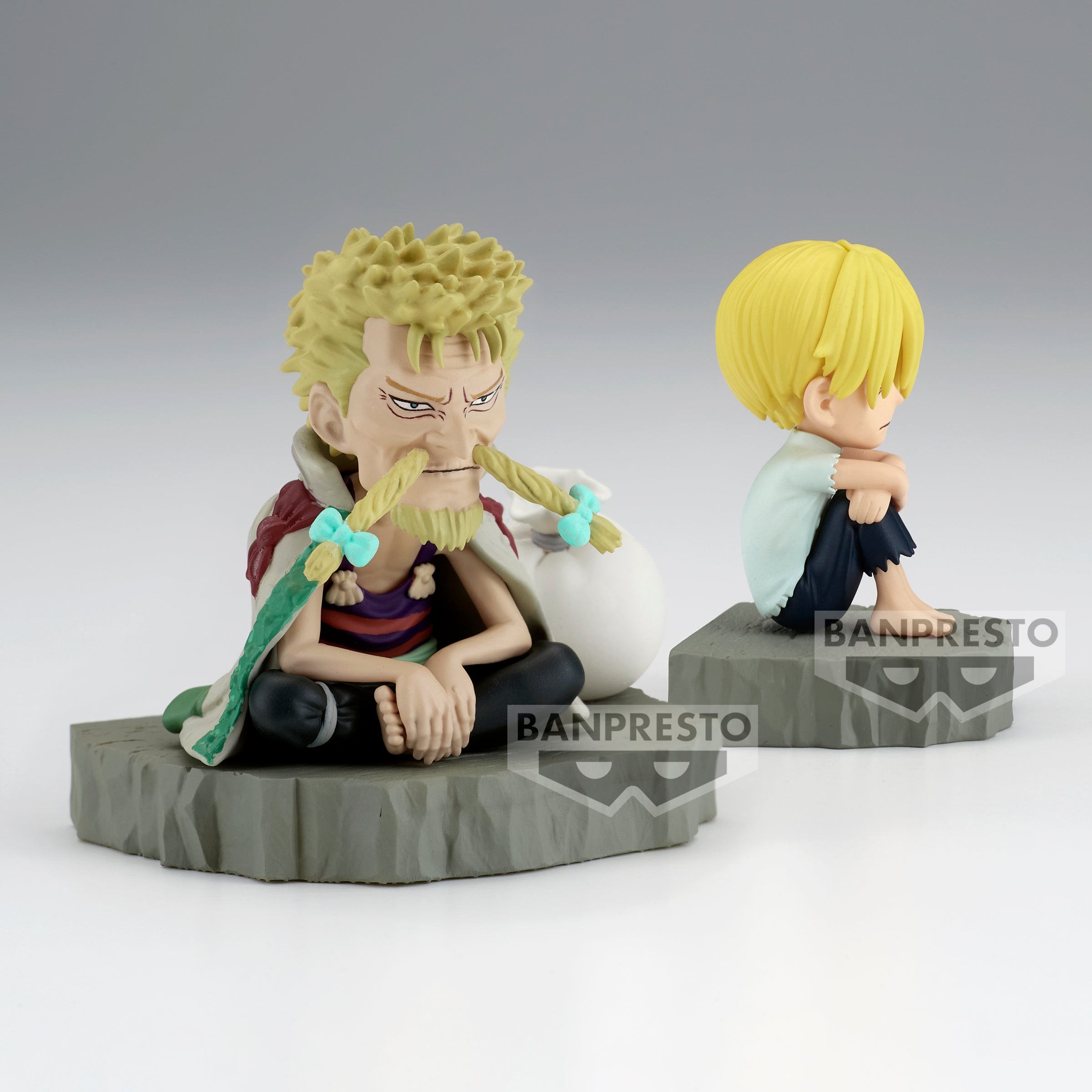 Banpresto One Piece – World Collectable Figure: Log Stories Sanji & Zeff Figure