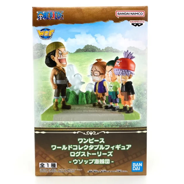 Banpresto - ONE PIECE WORLD COLLECTABLE FIGURE LOG STORIES-USOPP PIRATES-