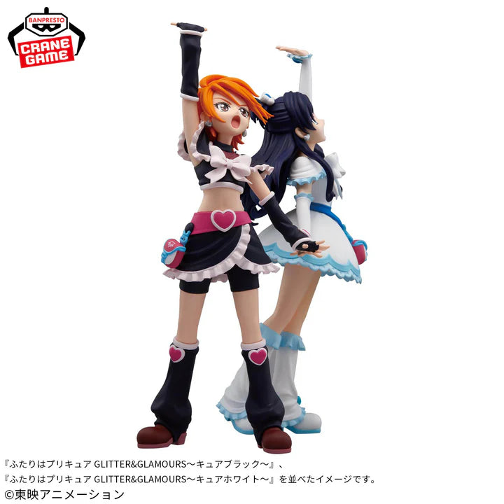 Pretty Cure Glitter & Glamours - Cure Black & Cure White (Set of 2) 25 cm