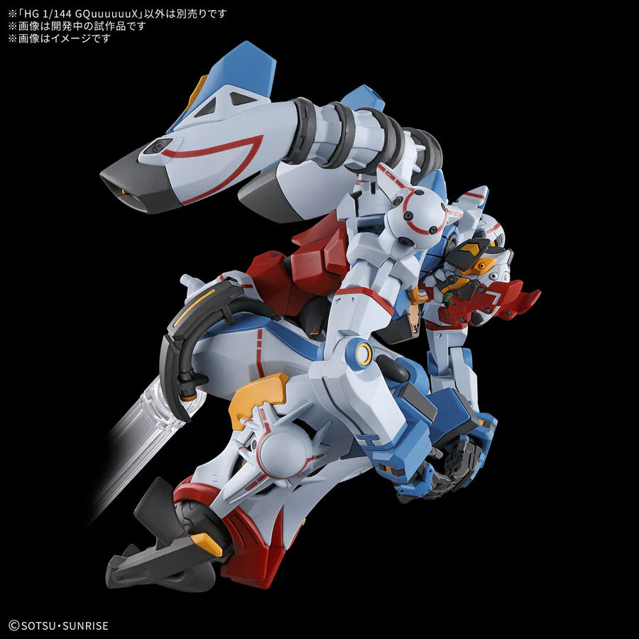 BANDAI MODEL KIT - 1/144 HG GQuuuuuuX (Mobile Suit Gundam: GQuuuuuuX)