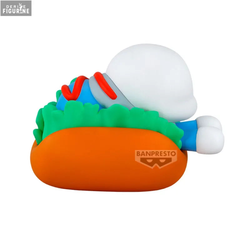 BANPRESTO UNDERTALE Sans Hot Dog Figure FOOD DESIGN vol.1 11cm