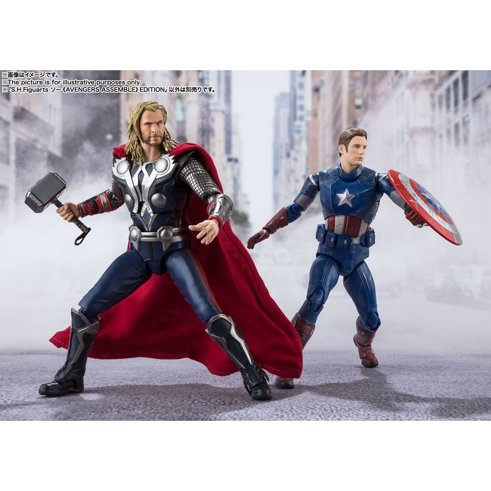 Bandai S.H. Figuarts Thor -Avengers Assemble- Edition Figure (Avengers)