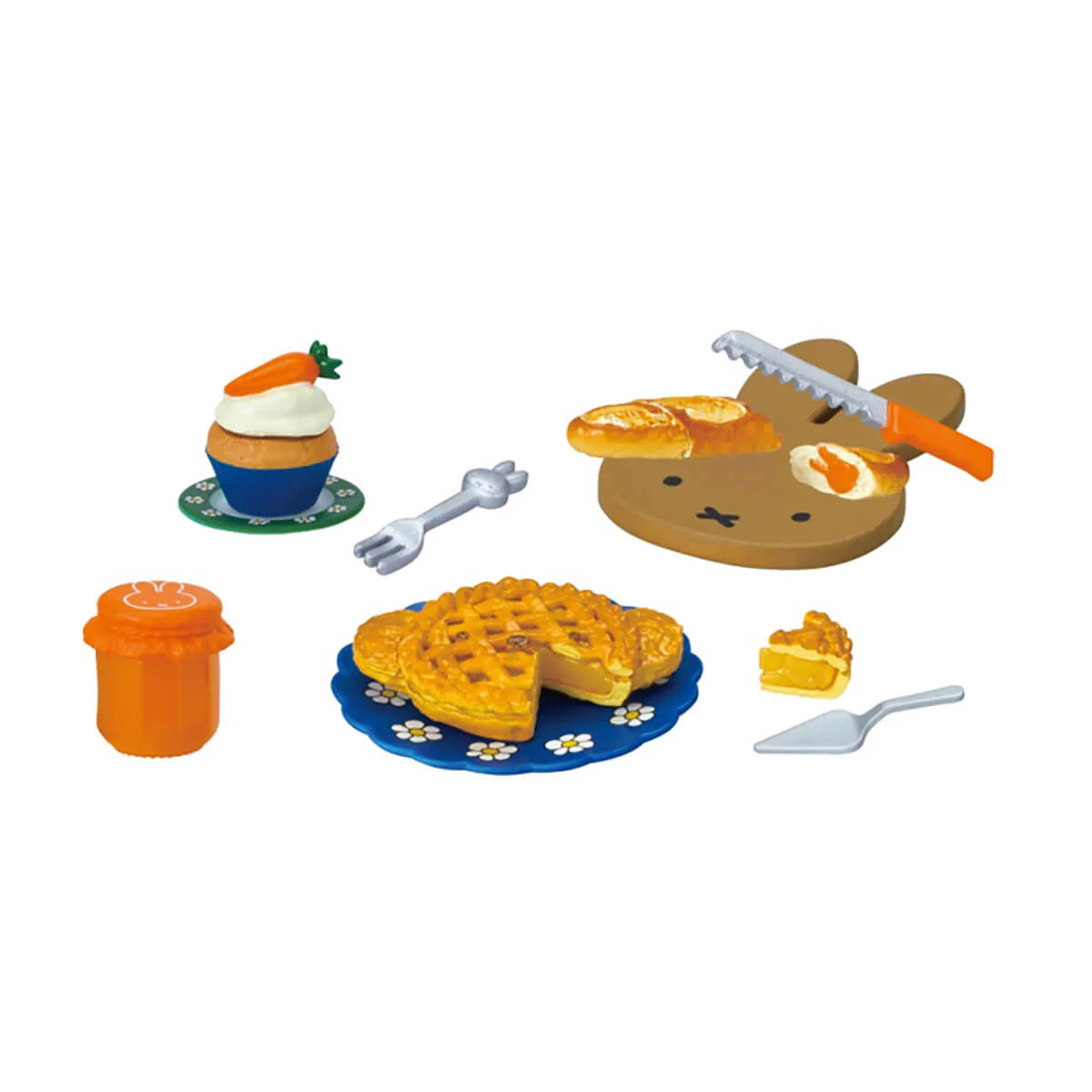 Re-Ment Picnic with Miffy Series Blind Box Collection Minature Figure Complete Box Set