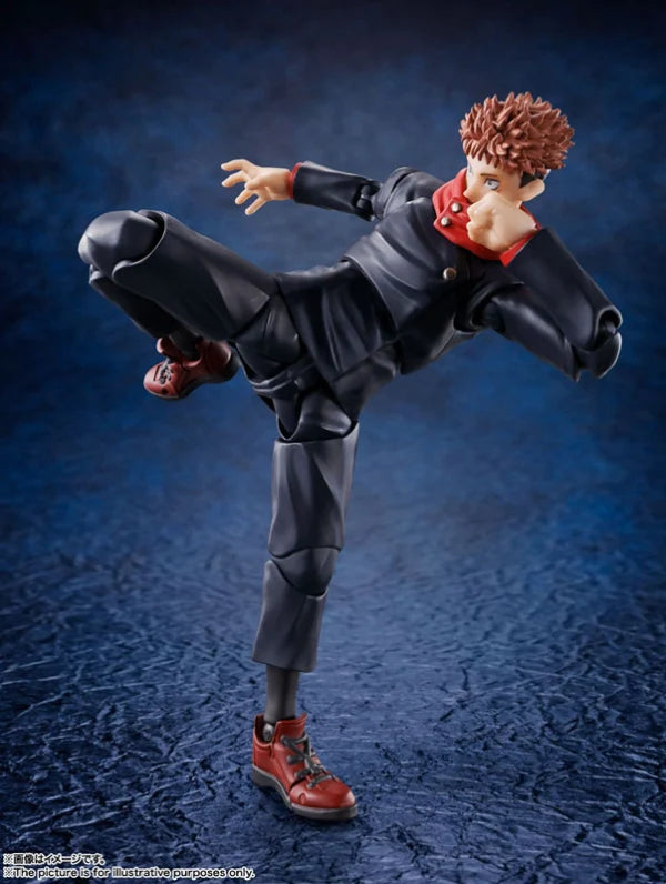 Bandai S.H. Figuarts Yuji Itadori Figure (Jujutsu Kaisen)