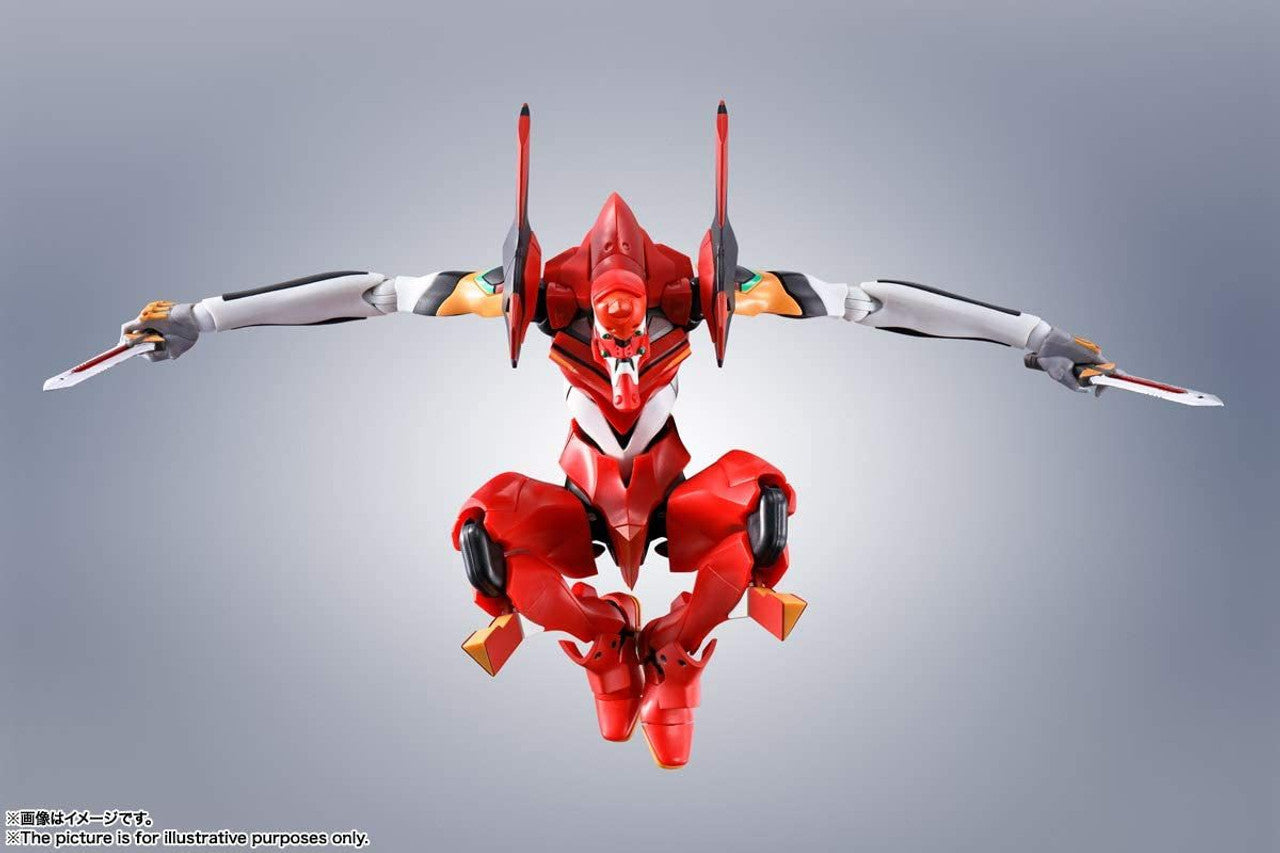 Bandai Robot Spirits (Side EVA) EVA-02 with S-Type Equipment Figure (Rebuild of Evangelion)